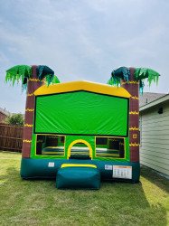 IMG 8160 1712821507 Green Tropical Dry Bounce House